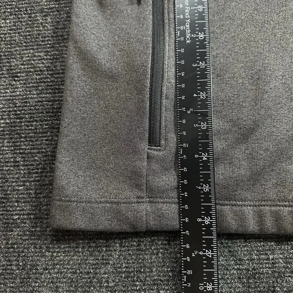 The North Face Apex Bionic Jacket Mens Medium Gray Fleece Lined Softshell M